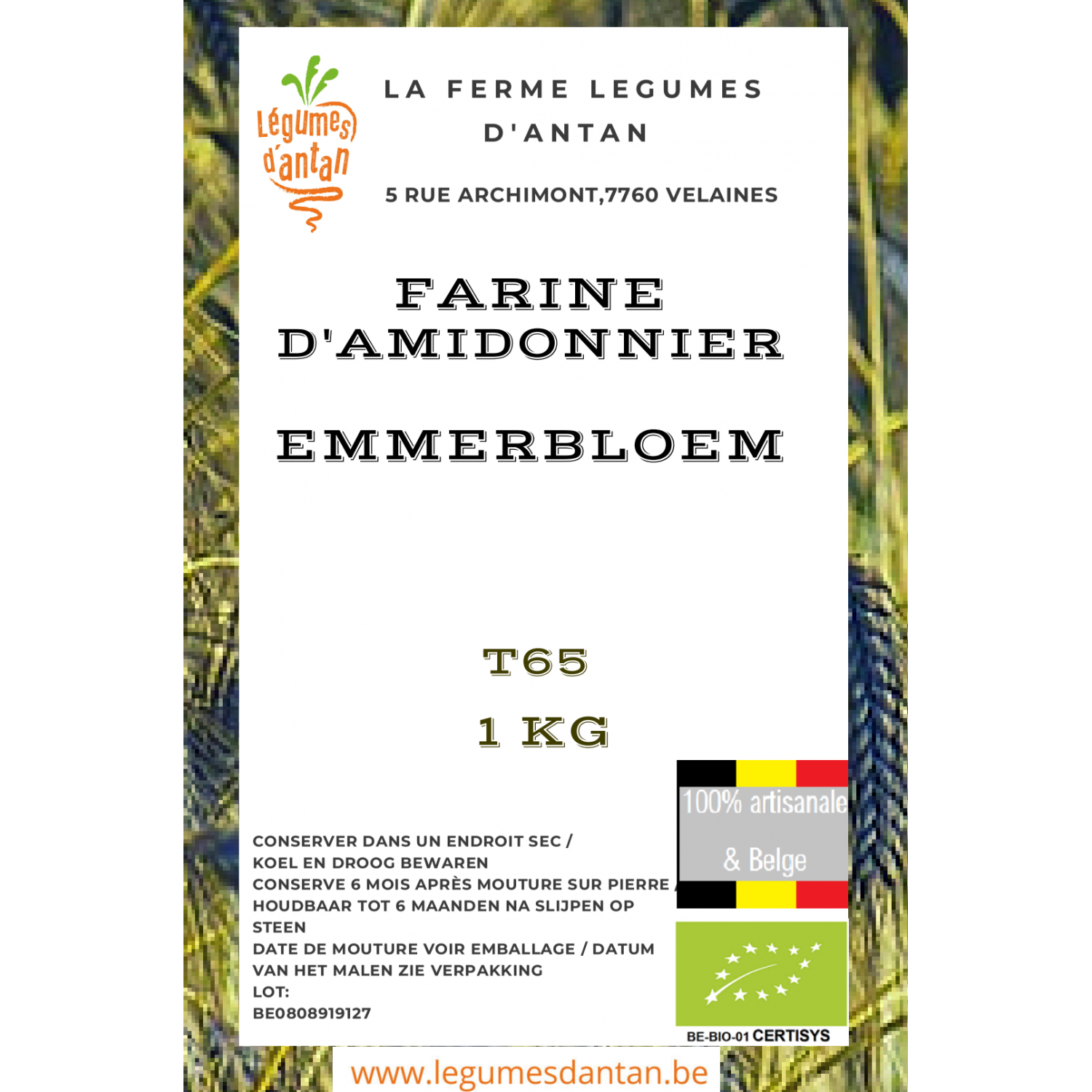 farine froment 100% (1kg)